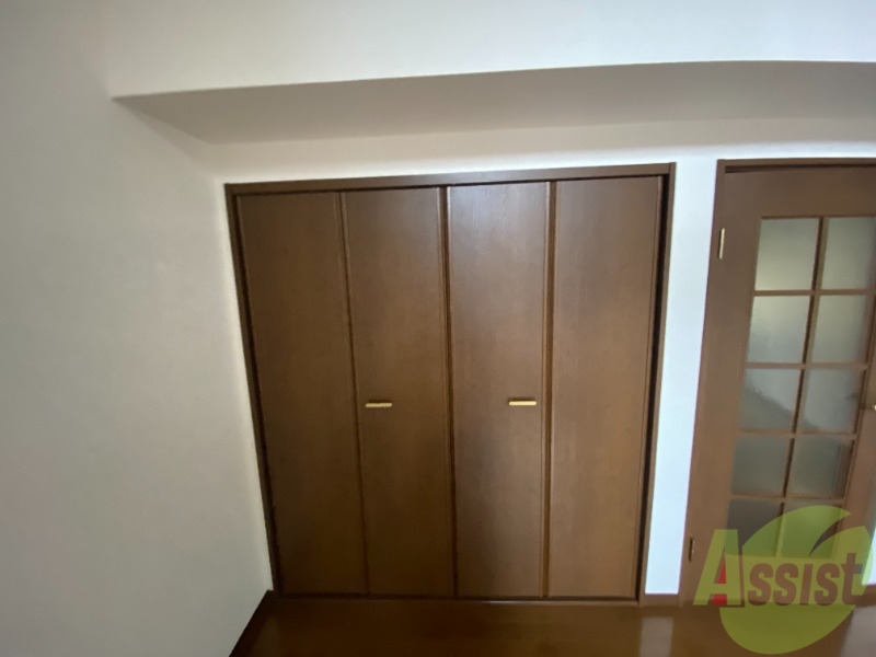 収納　ここに収納があります。収納があると部屋が広く使えます。