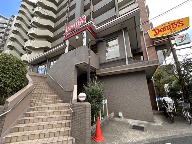 飲食店　デニーズ西船橋店（飲食店）まで198m
