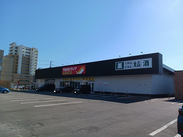 ドラックストア　ツルハドラッグ秋田手形店（ドラッグストア）まで858m