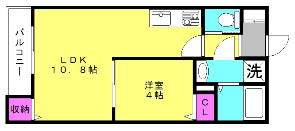エステイトE東加古川の間取り写真