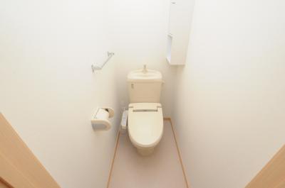ラインハイム足立山D棟のトイレ写真