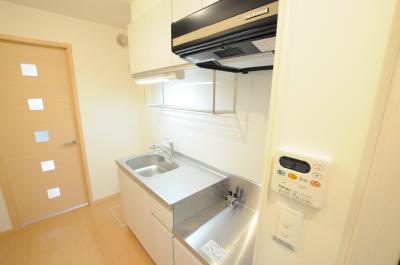 ラインハイム足立山D棟のキッチン写真