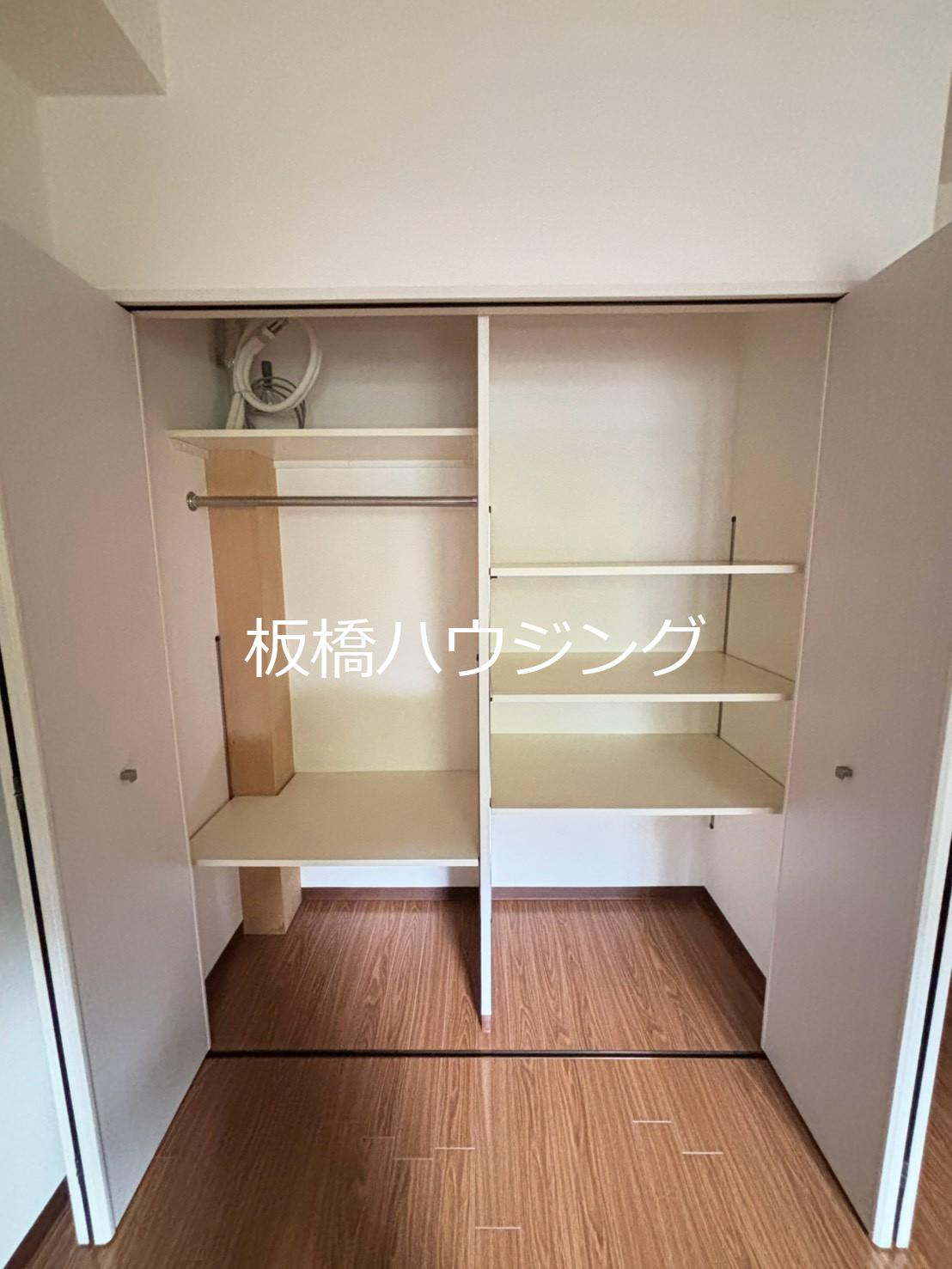 収納　機能的なクローゼット