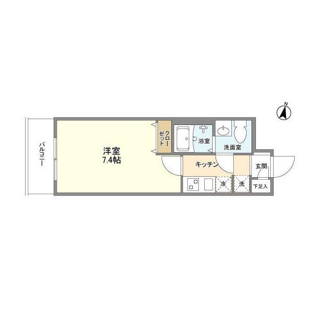 アルファコート西川口22の間取り写真