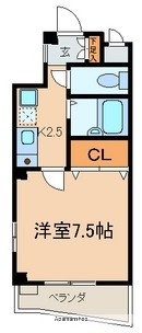 東京メトロ有楽町線 東池袋駅 徒歩5分 4階建 築26年の間取り写真