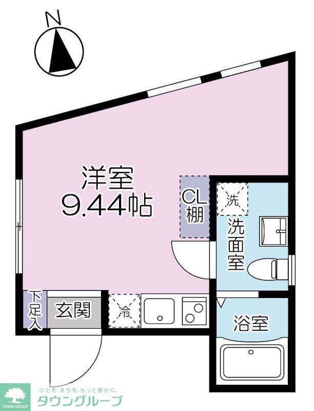 Casa Blanche 武蔵小山の間取り写真