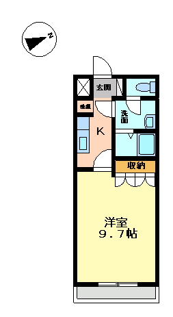 キングスクロスの間取り