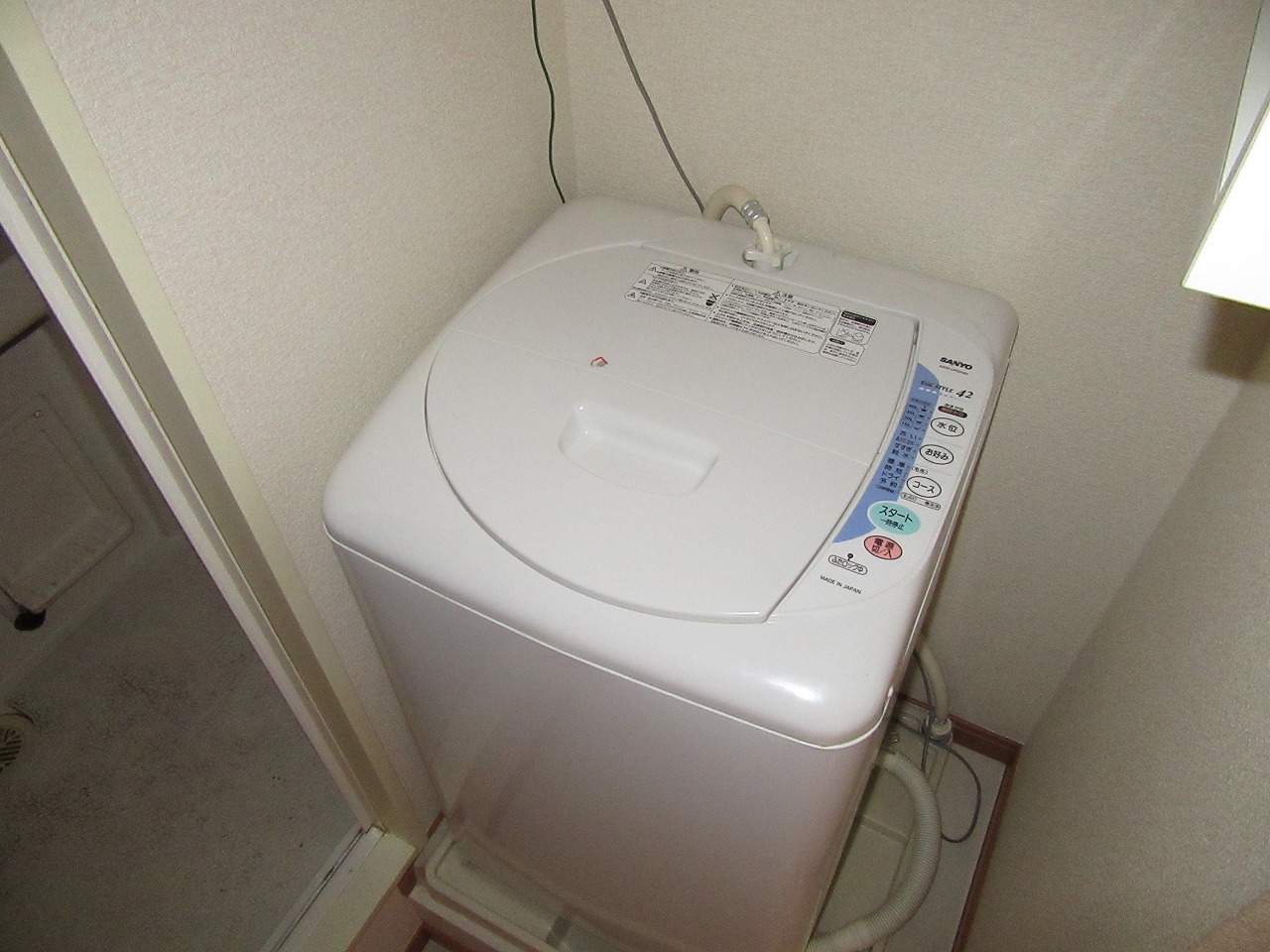 洗面設備　洗濯機※同タイプ