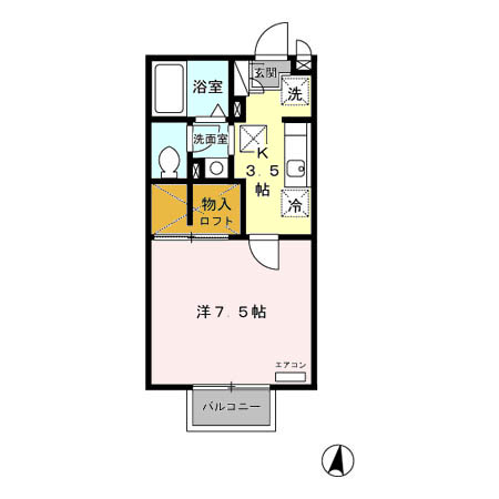 MAMAISON船岡東の間取り