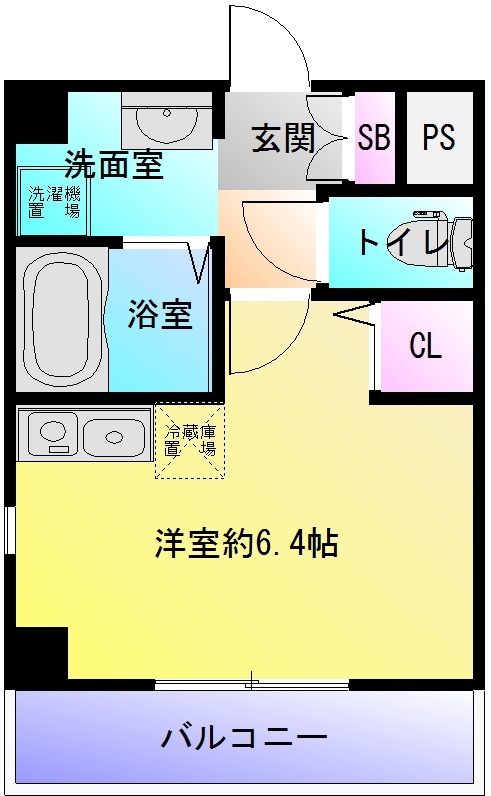 クレスト八尾の間取り