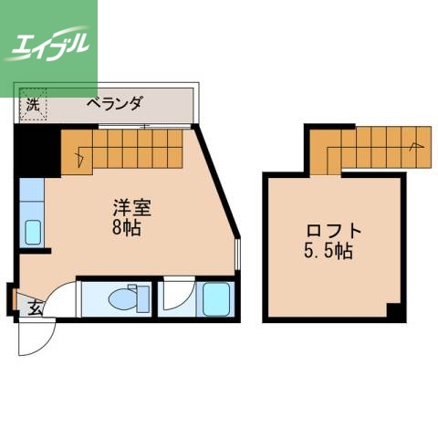 アネモスハイツの間取り