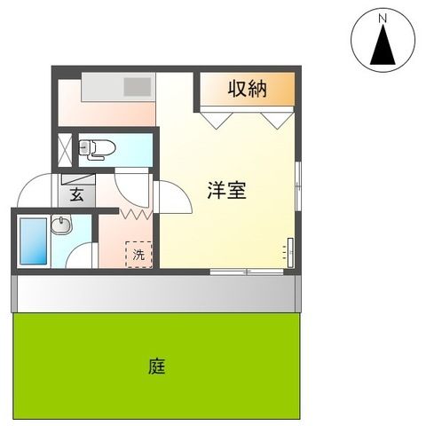 愛知県尾張旭市東大久手町１（マンション）の賃貸物件の間取り