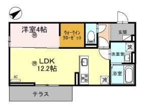 アリア大江の間取り