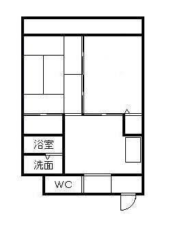 ハイツ城山の間取り