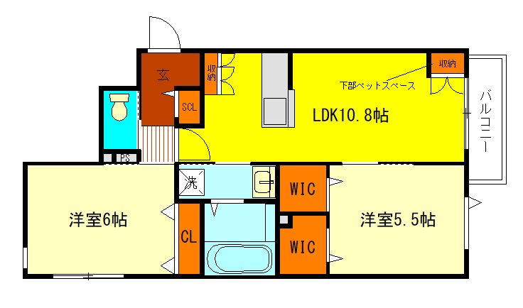 （仮称）回田町ヘーベルメゾンの間取り