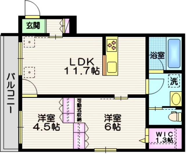 ＧＲＡＮＤ　ＰＡＬＡＩＳ　ＯＫＵＳＡＷＡの間取り