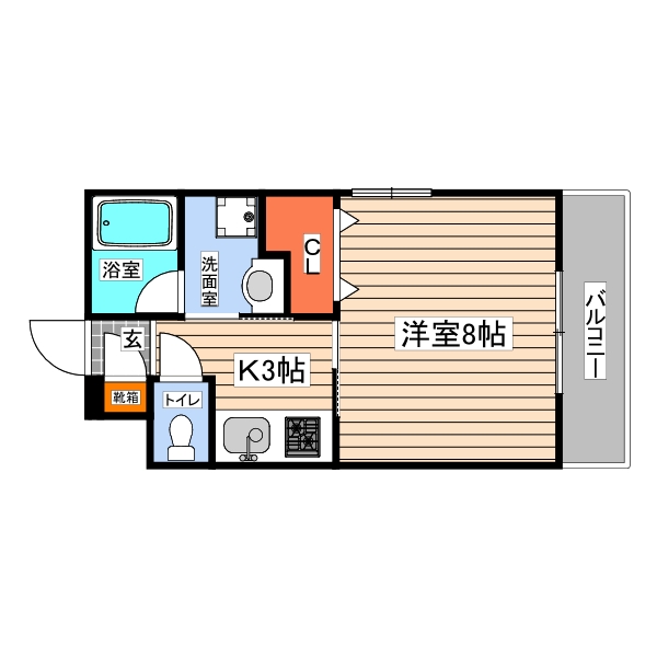 伴東5丁目マンションの間取り