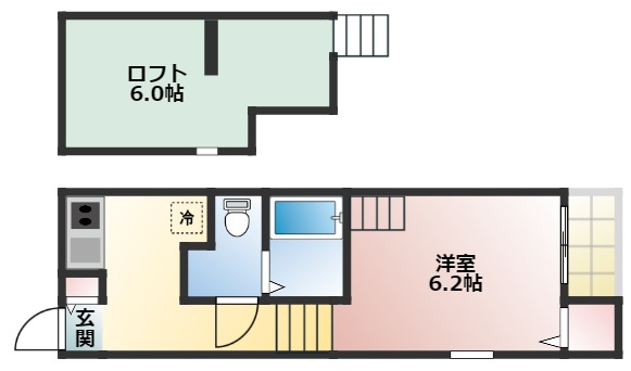 Cielo Azul YADAの間取り