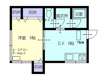 ローズハウスの間取り