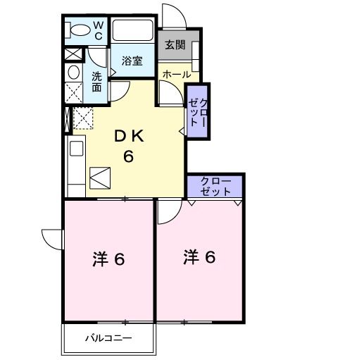 メゾン桜IIの間取り