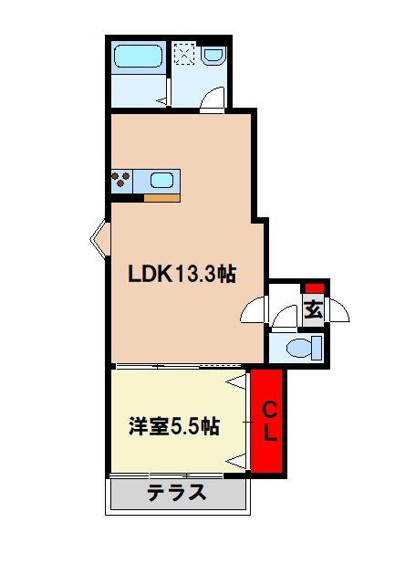 リタリッチ針摺南の間取り