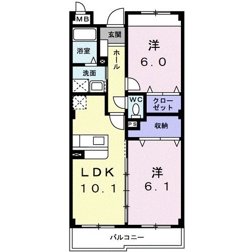 アストラルの間取り