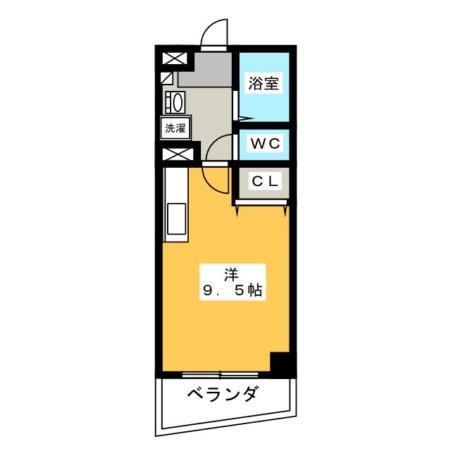 第３さくらマンション中央の間取り