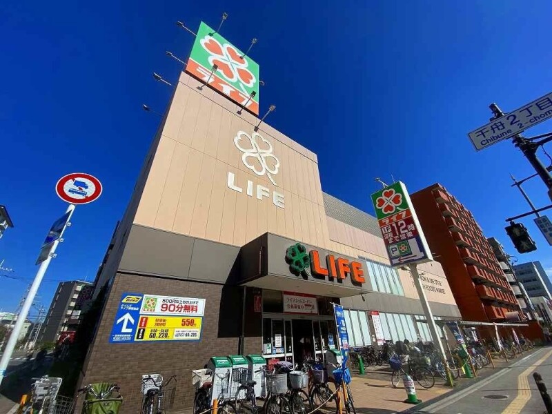 【大阪市西淀川区千舟のマンションのスーパー】