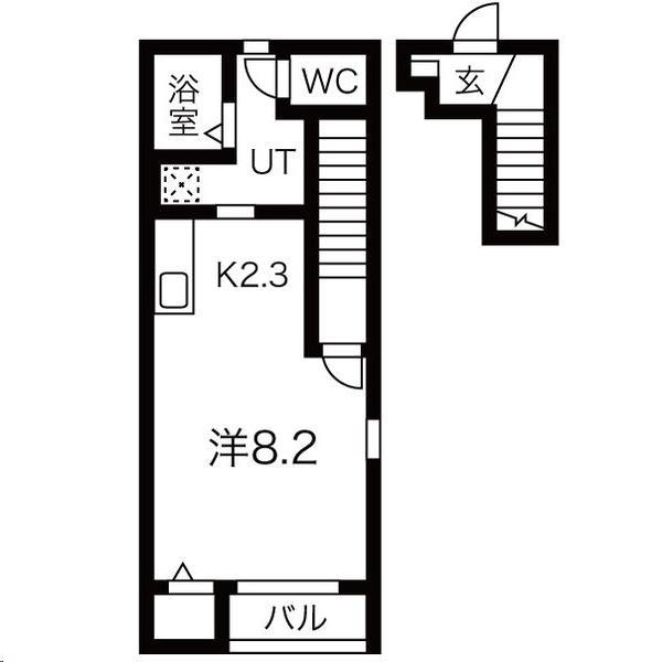 ヴィラ・グレイシアの間取り