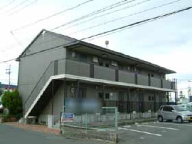 海部郡蟹江町源氏のアパートの建物外観