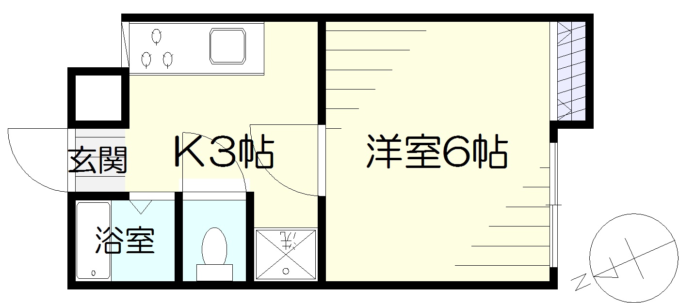 インペリアル長命の間取り