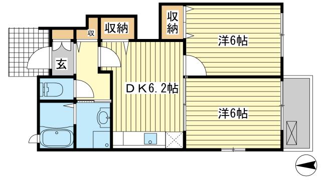 マ・シェールIの間取り