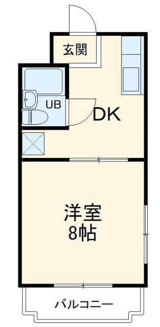 浜松市中央区半田山のマンションの間取り