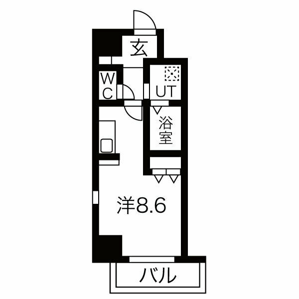 【オンリーワン灘南通の間取り】