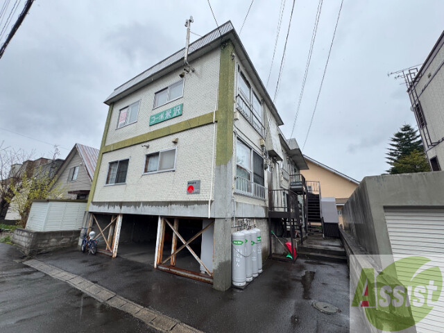 建物外観　札幌市東区北３８条東「コーポ米沢」