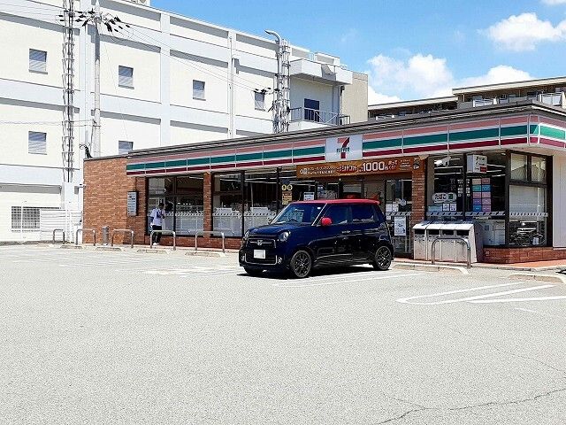 コンビニ　セブンイレブン明石大久保西店（コンビニ）まで550m