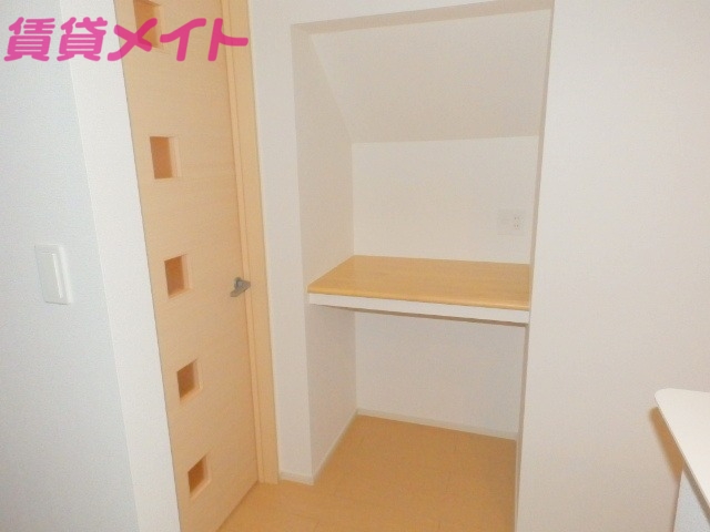 収納　同タイプ部屋写真です。