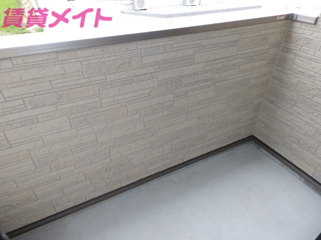 バルコニー　同タイプ部屋写真です。