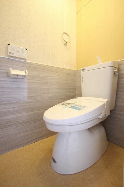 トイレ　同物件、別号室のものです。