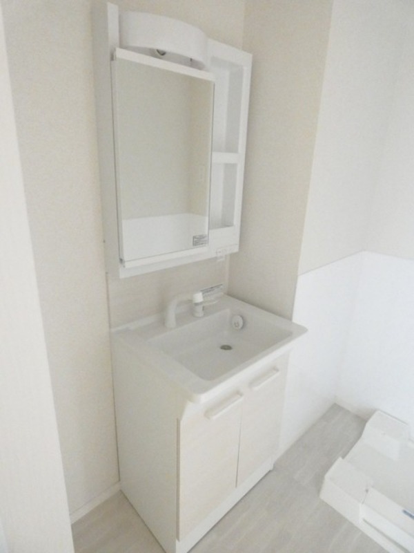 洗面設備　図面と現状に相違がある場合には現状を優先