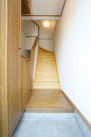 玄関　ゆったりとした玄関です