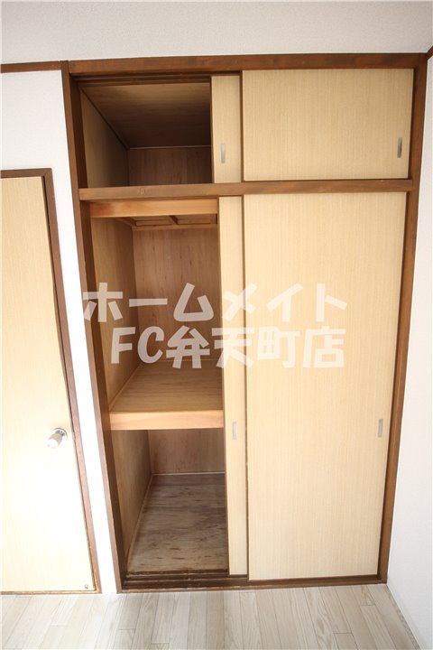 収納　収納のためのスペースです