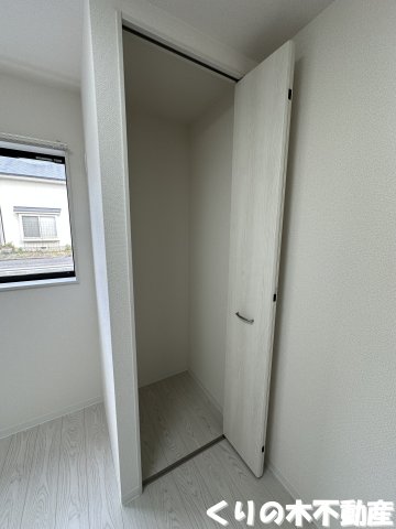 収納　たっぷりとした収納スペースです