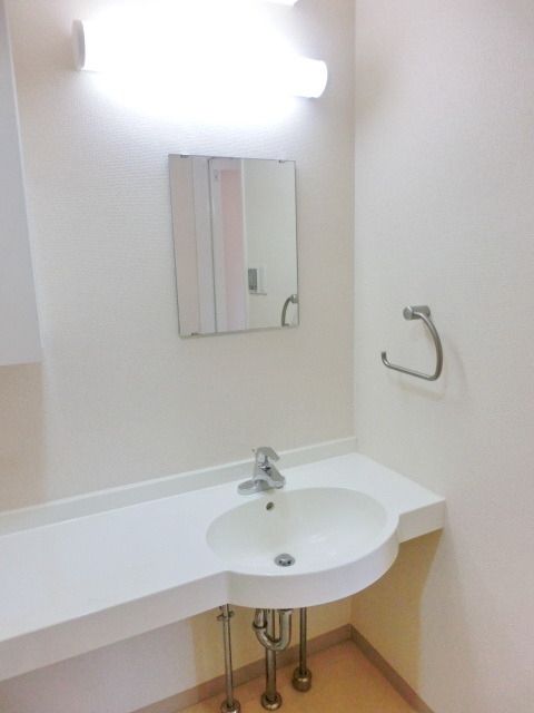 洗面設備　別タイプ部屋　参考写真です