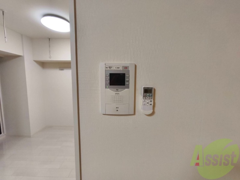 セキュリティ　モニターフォンも付いていて安心です。