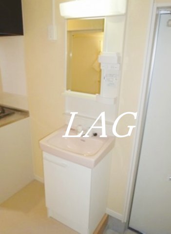 洗面設備　洗面台です。