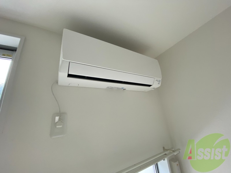 その他設備　エアコンが付いているので夏も冬も快適ですね～