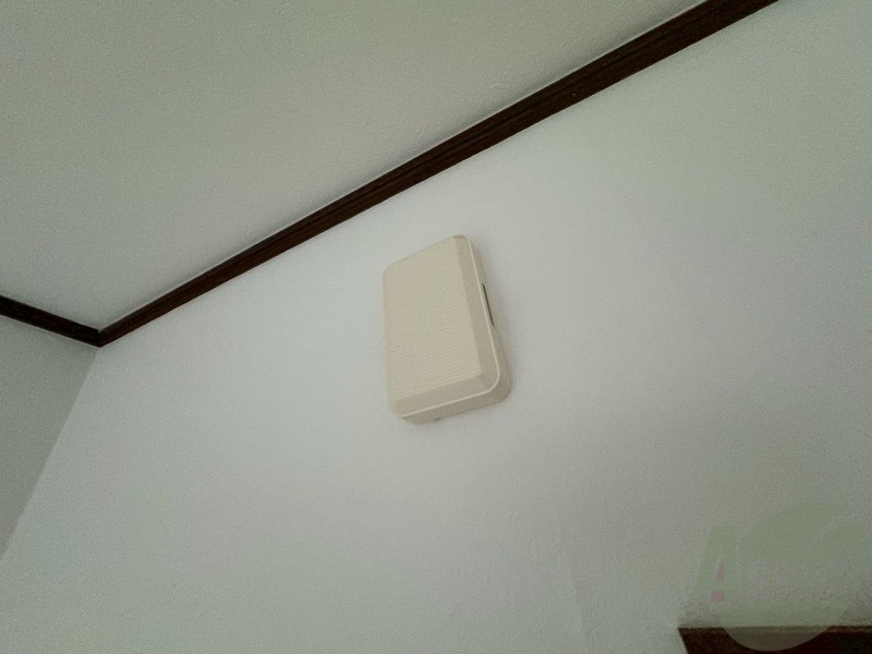 セキュリティ　来客時にはこちらのチャイムが鳴りますよ。