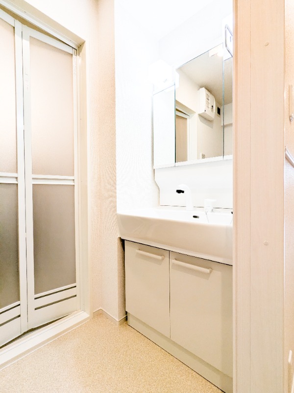 洗面設備　図面と現状に相違がある場合には現状を優先