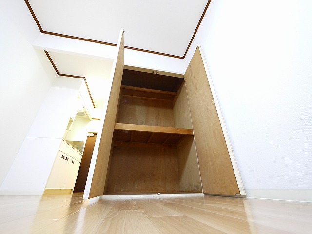 収納　ちょっとした収納スペースも充実しています
